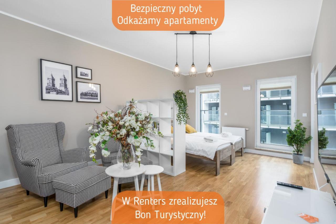 Apartament Black & White Mostowa By Renters Poznan Exterior foto